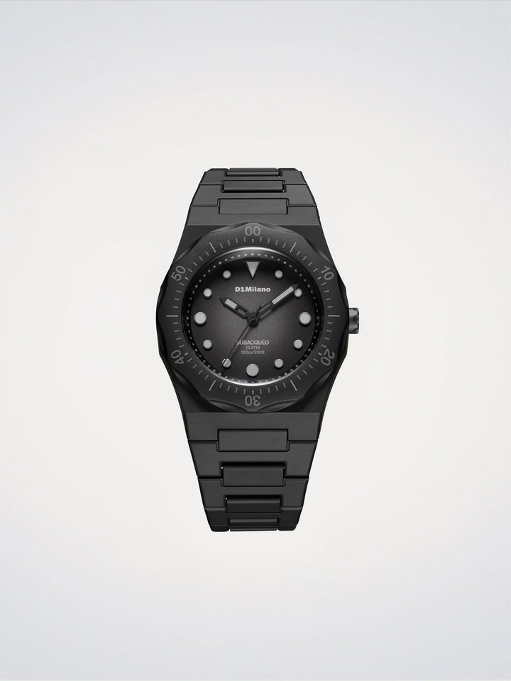 Montre de plongée D1 Milano Carbon Polycarbone 40,5 mm D1-PDBJ01