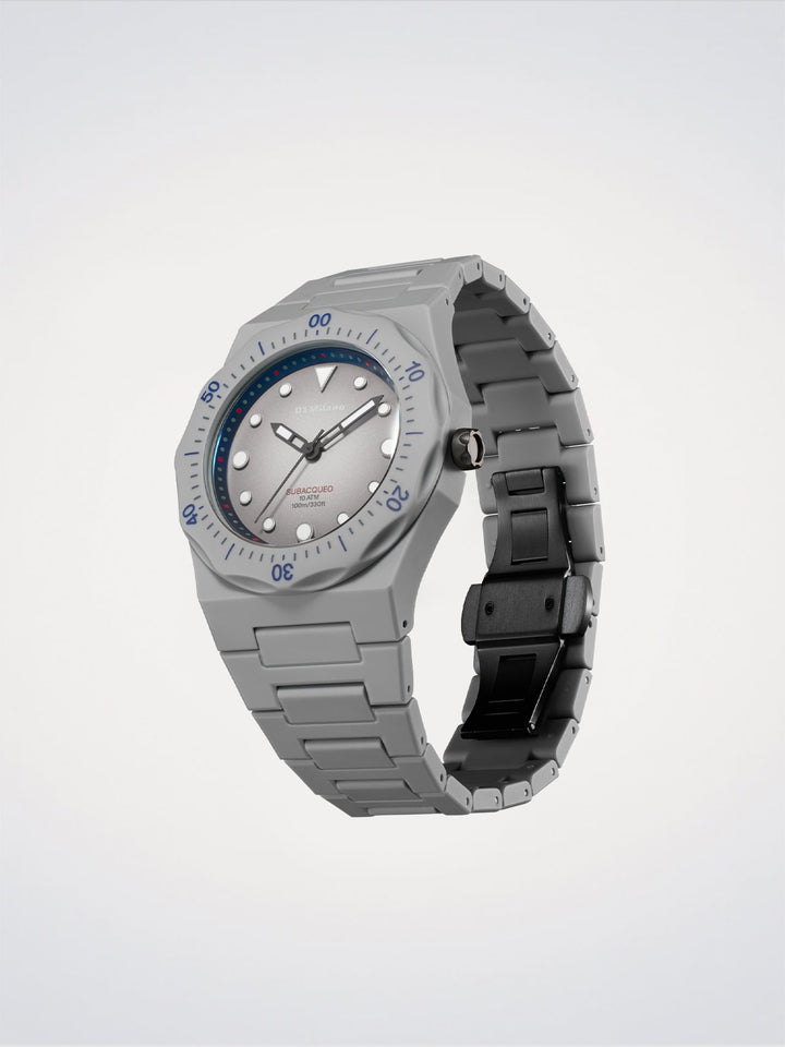 Montre de plongée D1 Milano Acier Polycarbone 40,5 mm D1-PDBJ03