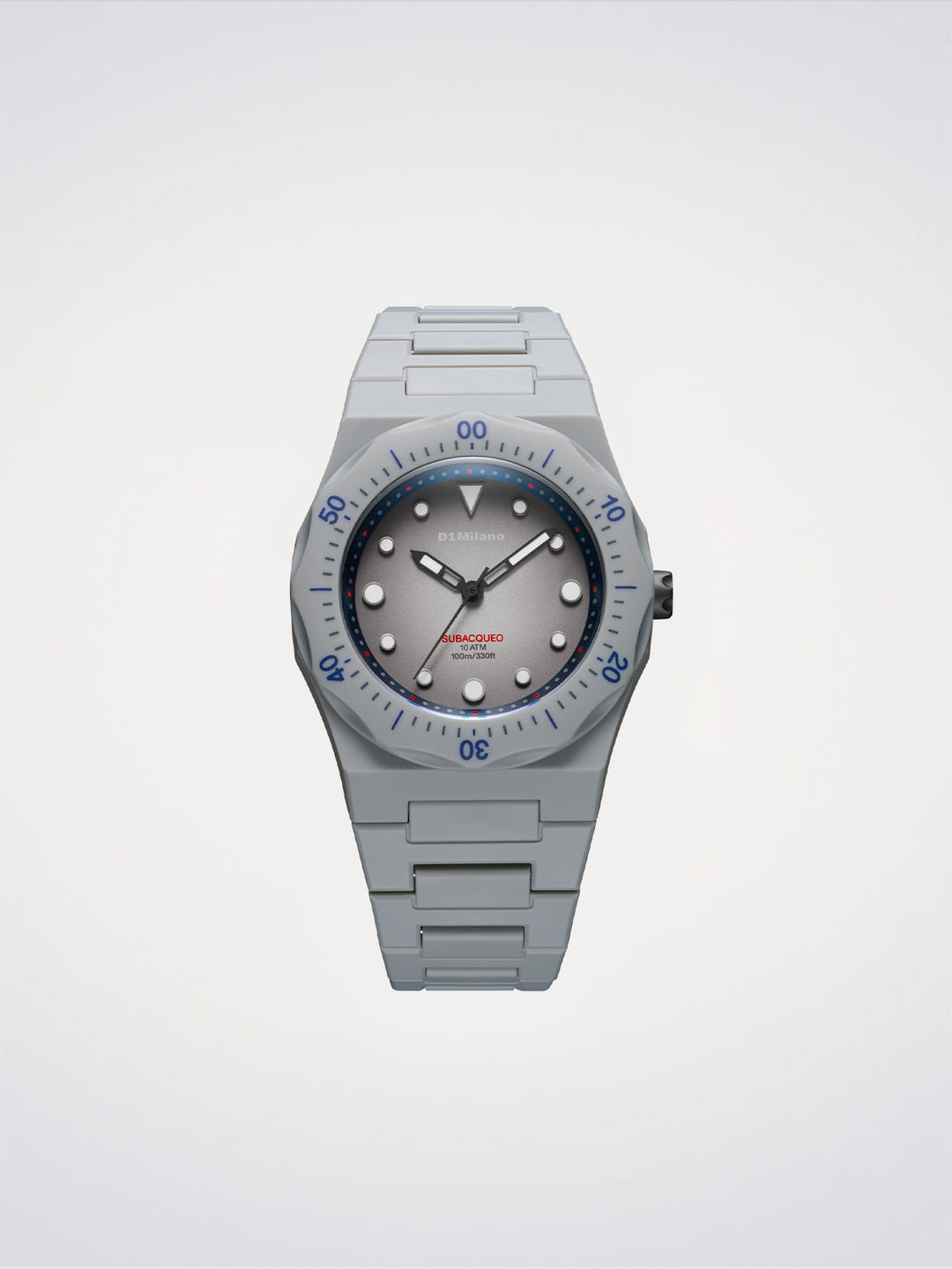 Montre de plongée D1 Milano Acier Polycarbone 40,5 mm D1-PDBJ03