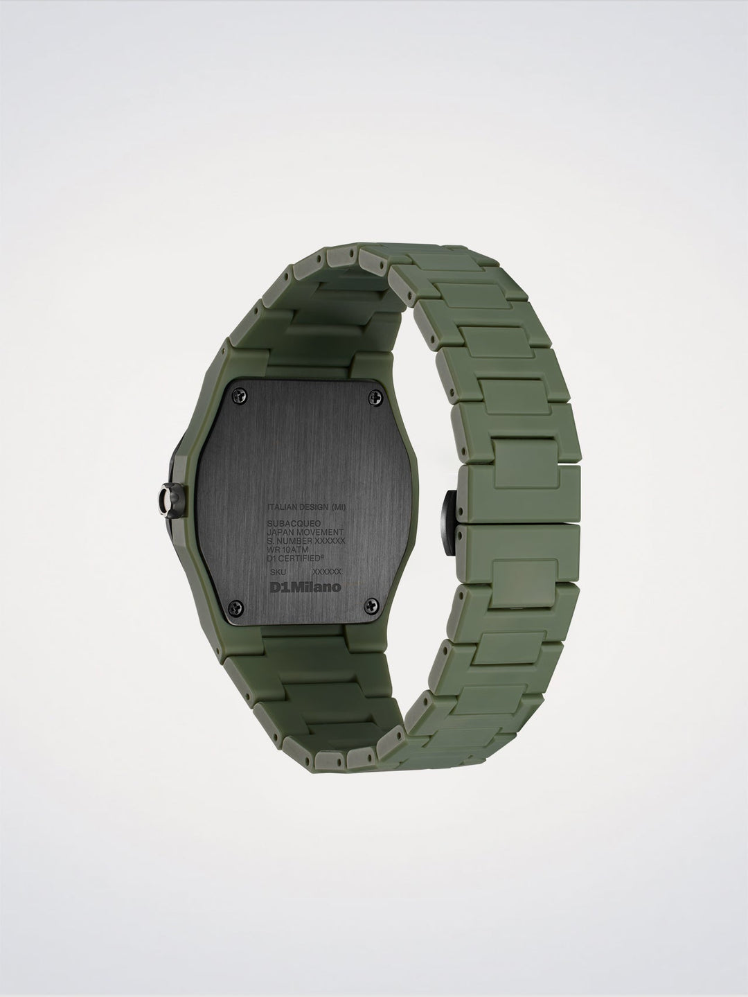 D1 Milano Lagoon Taucheruhr Polycarbonat 40,5 mm D1-PDBJ04