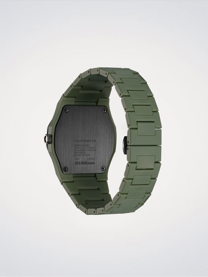 D1 Milano Lagoon Taucheruhr Polycarbonat 40,5 mm D1-PDBJ04