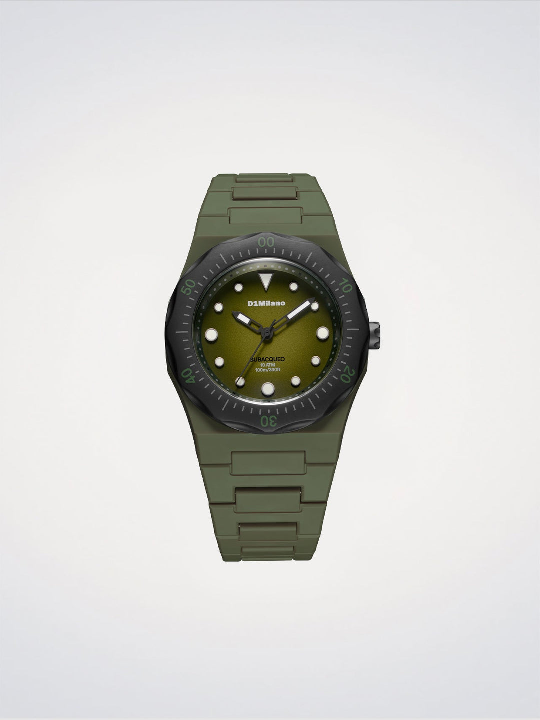 D1 Milano Lagoon Taucheruhr Polycarbonat 40,5 mm D1-PDBJ04