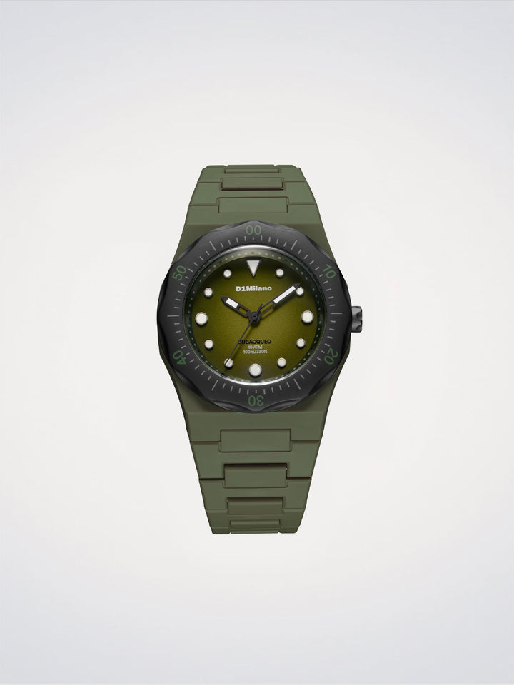 D1 Milano Lagoon Taucheruhr Polycarbonat 40,5 mm D1-PDBJ04