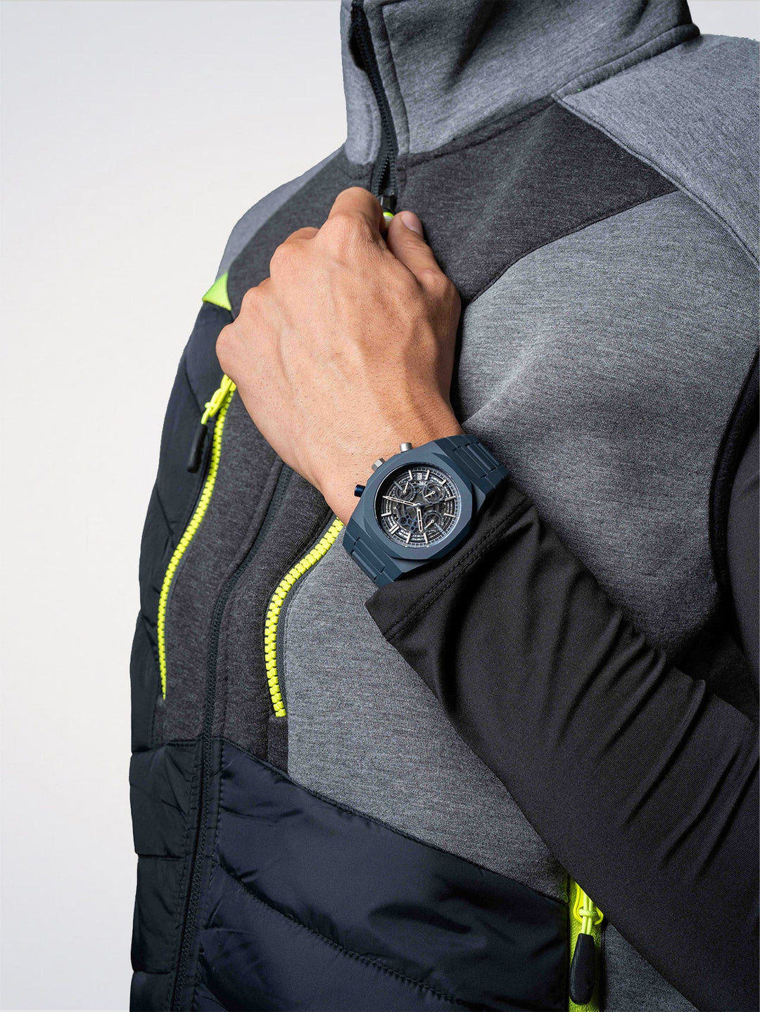D1 Milano Modèle B Polychrono 40,5 mm D1-PHBJ12