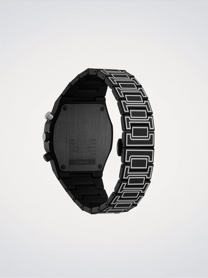 D1 Milano Black Sketch Polychrono 40,5 mm D1-PHBJ14