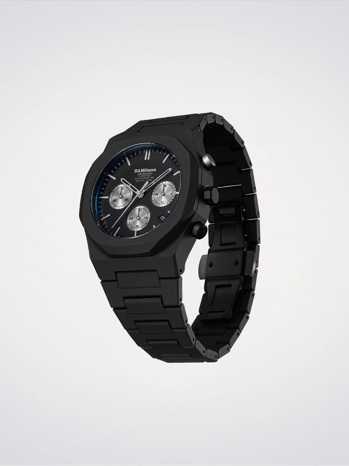 D1 Milano Gilded Lunar Polychrono Watch 40.5 mm D1-PHBJ15