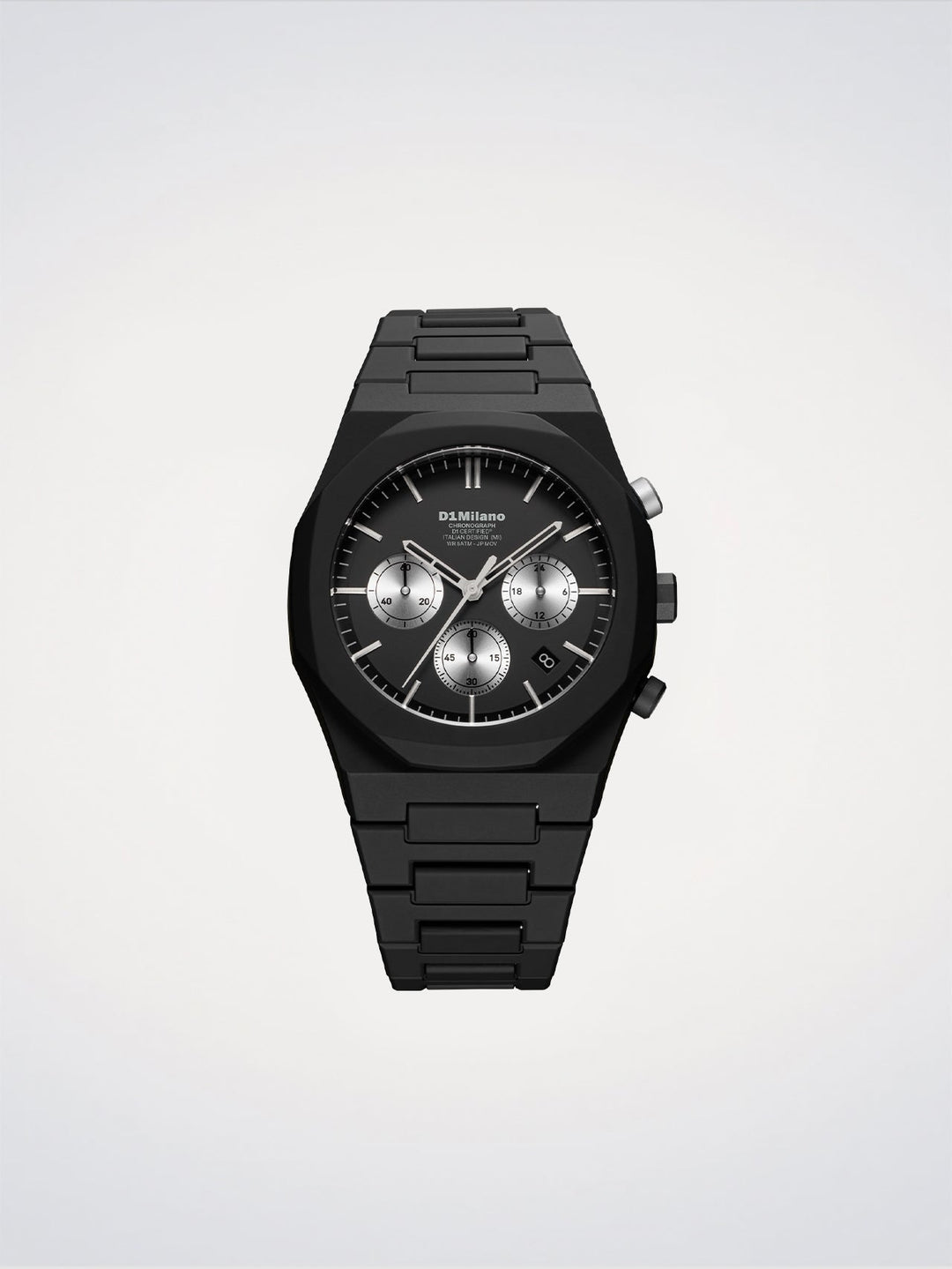 D1 Milano Gilded Lunar Polychrono Watch 40.5 mm D1-PHBJ15