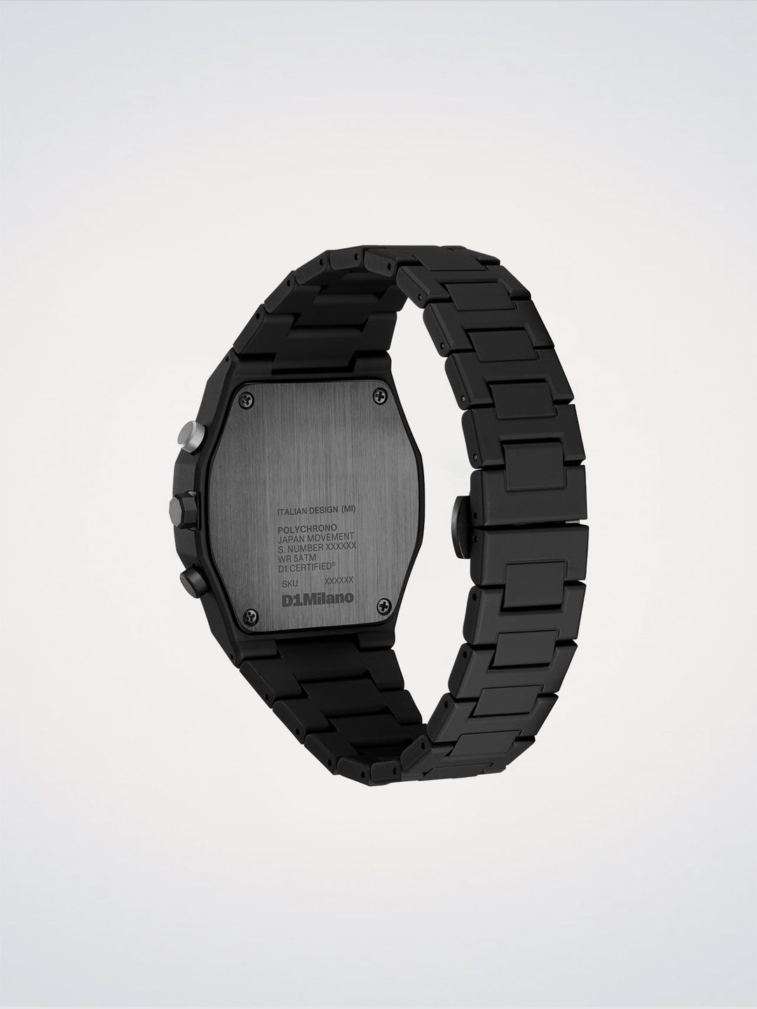 Montre D1 Milano Void Phantom Polychrono 40,5 mm D1-PHBJ18