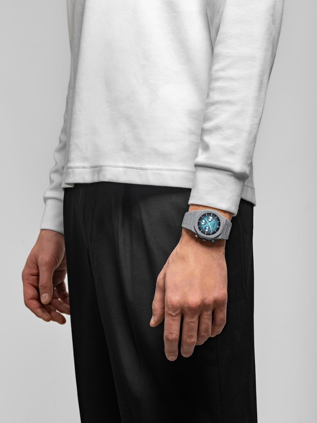 D1 Milano Ice Phantom Polychrono Watch 40.5 mm D1-PHBJ21