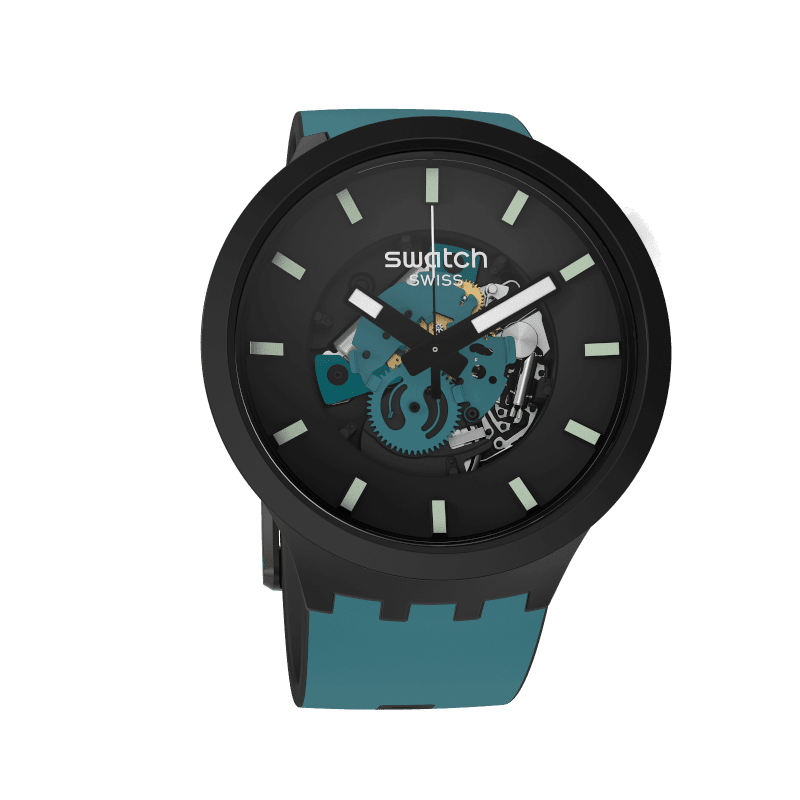 Swatch Night Trip Originals Big Bold 47mm SB03B107 Uhr