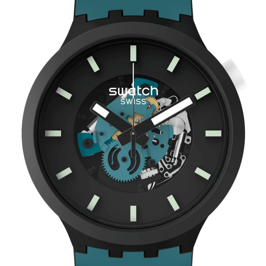 Swatch orologio NIGHT TRIP Originals Big Bold 47mm SB03B107