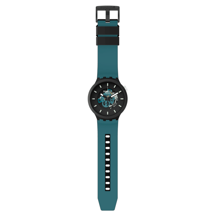 Swatch orologio NIGHT TRIP Originals Big Bold 47mm SB03B107