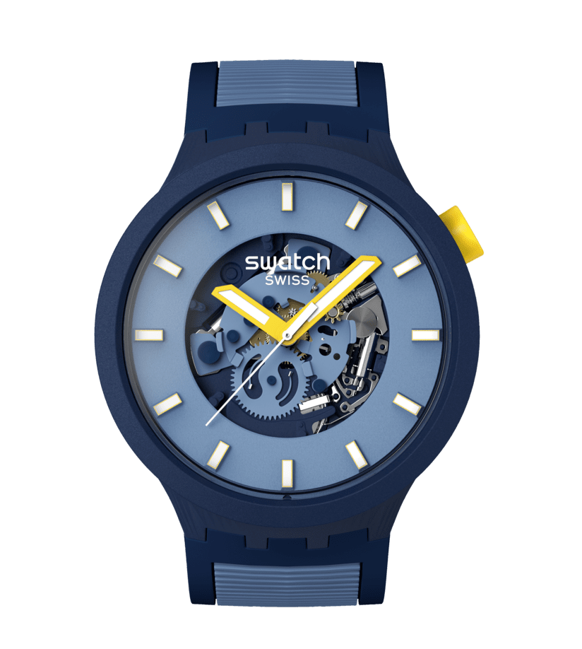 Swatch orologio BELOW THE HORIZON Originals Big Bold 47mm SB05N117