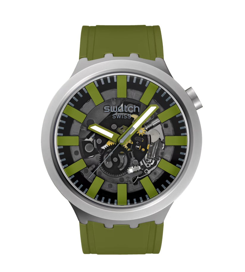 Swatch à travers les Originaux sous-bois gros ironie gras 47 mm SB07S118