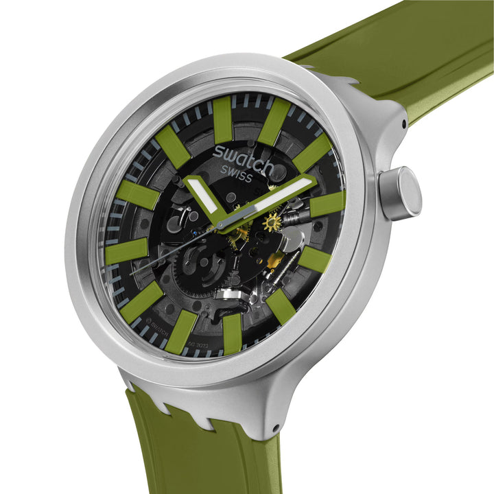 Swatch à travers les Originaux sous-bois gros ironie gras 47 mm SB07S118