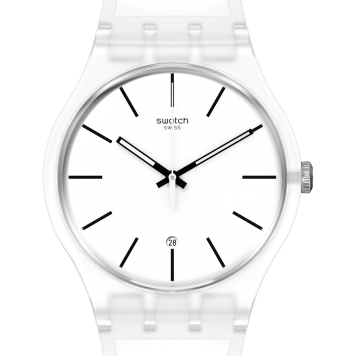 Swatch orologio WHITE TRIP Originals New Gent 41mm SO29K401