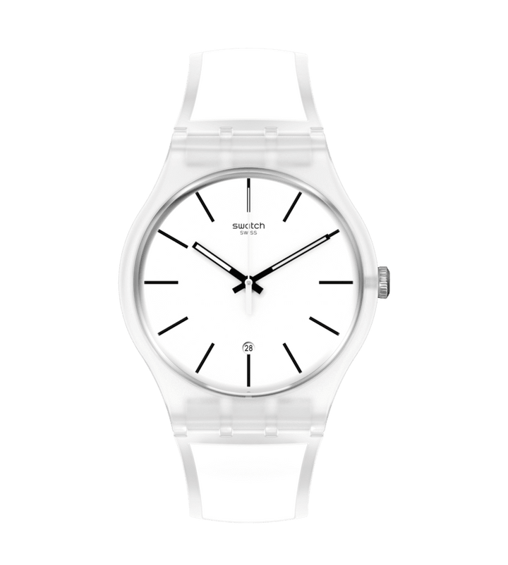 Swatch orologio WHITE TRIP Originals New Gent 41mm SO29K401