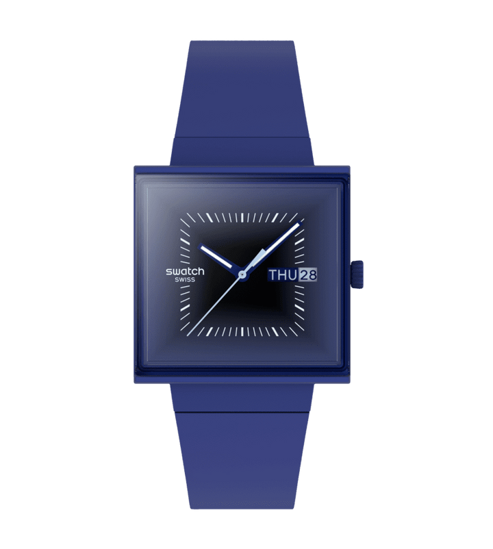 Swatch genau Blacklight Originals Was wäre wenn? 41 mm SO34N700