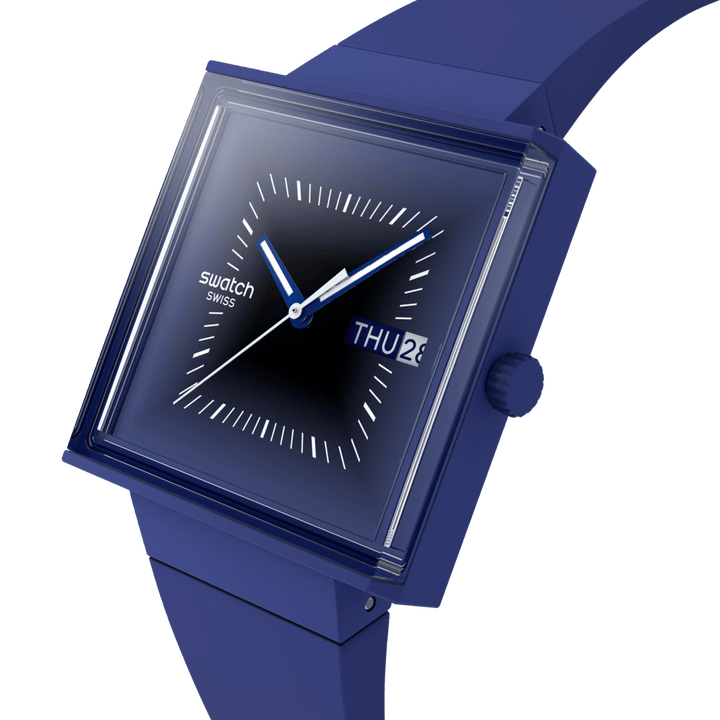 Swatch Squarely Blacklight Originals Et si? 41 mm SO34N700