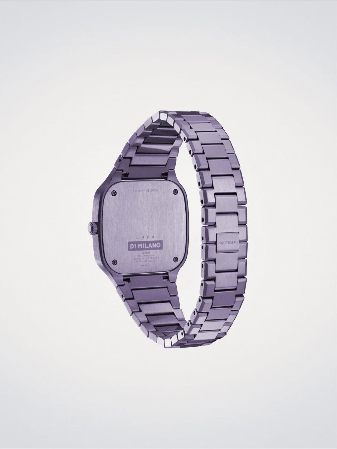 D1 Milano Disco Purple Square 32 mm D1-SQBL02