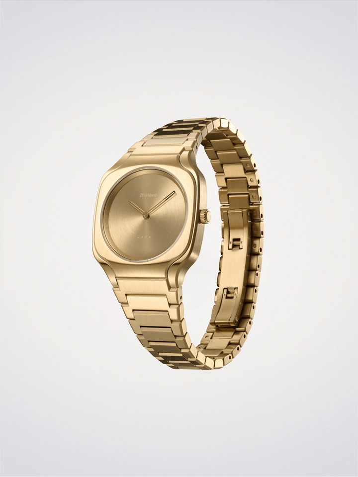 D1 Milano Disco Gold Square 32 mm D1-SQBL03