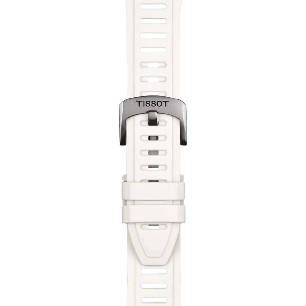 Tissot t-t-t-touch Connect Sport Watch 43.75 mm White Titanium Quartz T153.420.47.051.03