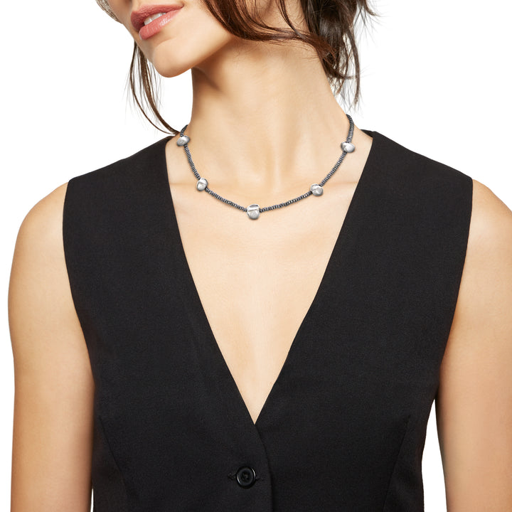 Collier Breil B Rocks en acier hématite TJ3287
