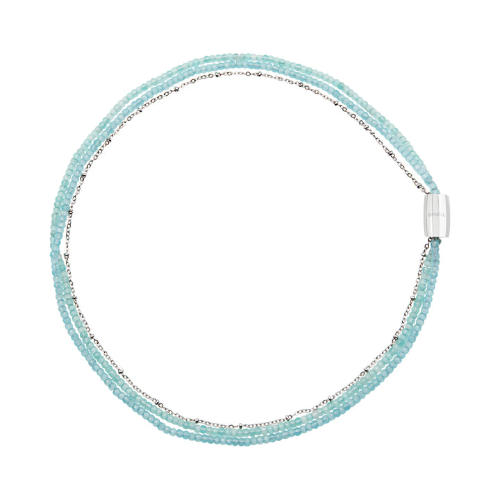 Breil Collier magnétique System Medium cristaux d&