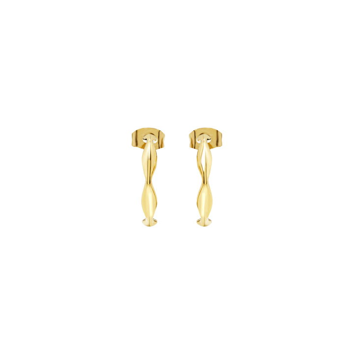 Boucles d'oreilles Breil Circle Alchemy Steel IP Gold TJ3803 Finition