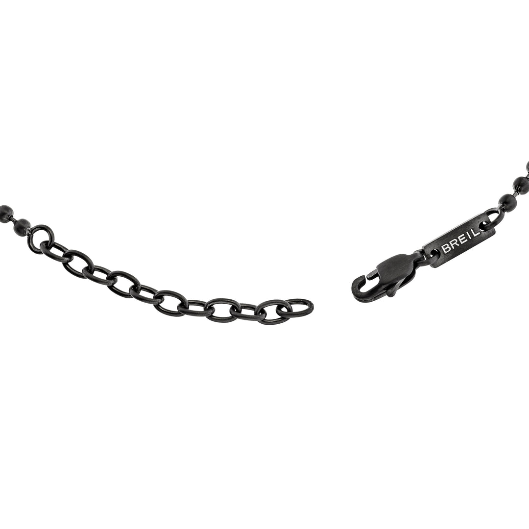 Breil choker necklaces Hazard hematite pearl TJ3843