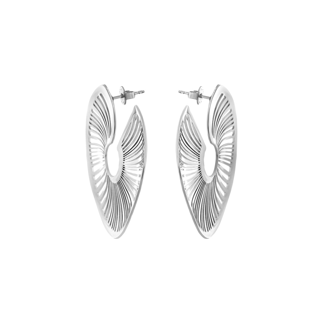 Breil orecchini B Whisper acciaio TJ4082