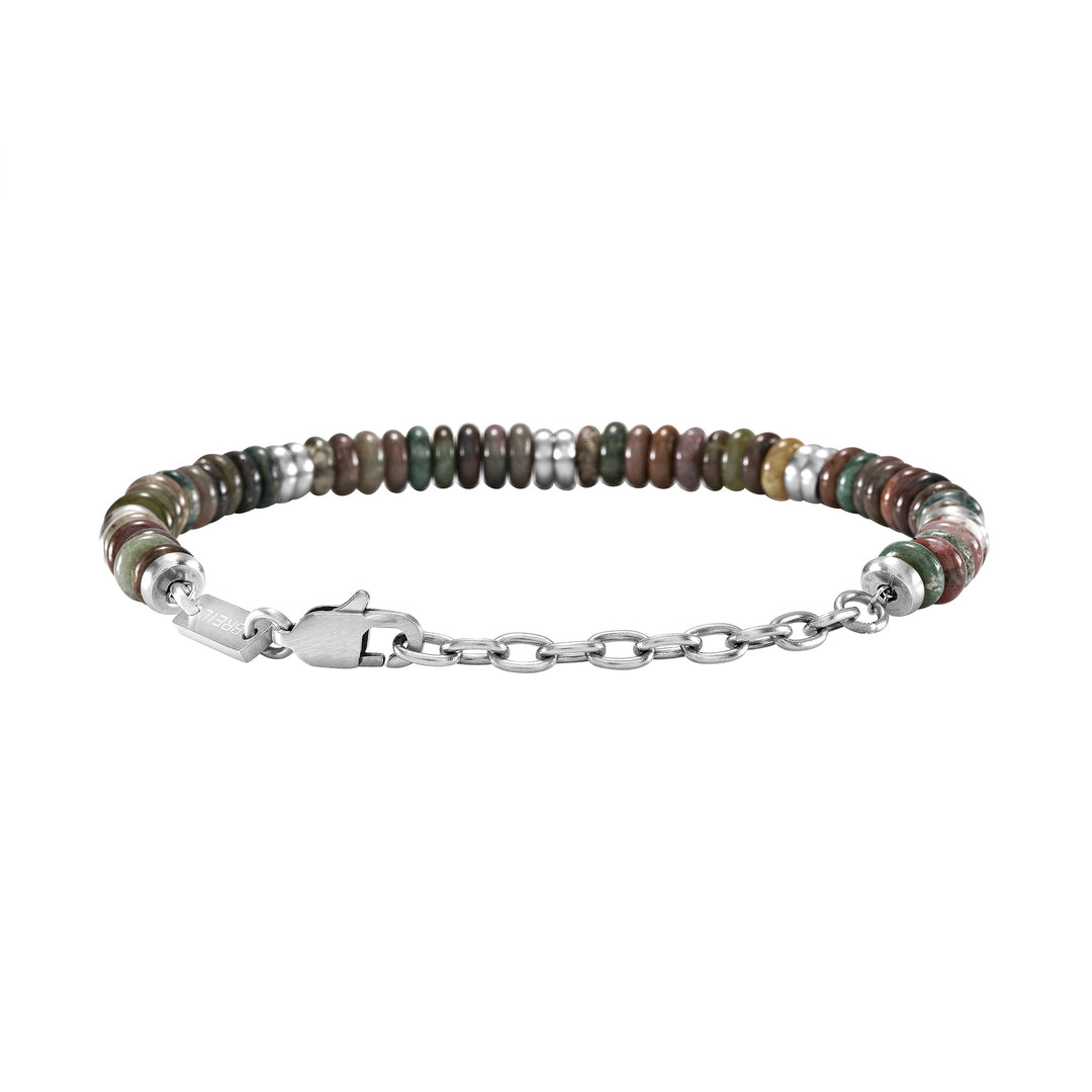Breil bracciale Rock Hard acciaio agata TJ4122