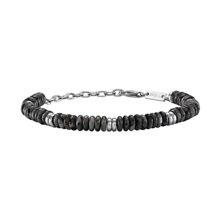 Breil bracciale Rock Hard acciaio labradorite TJ4123