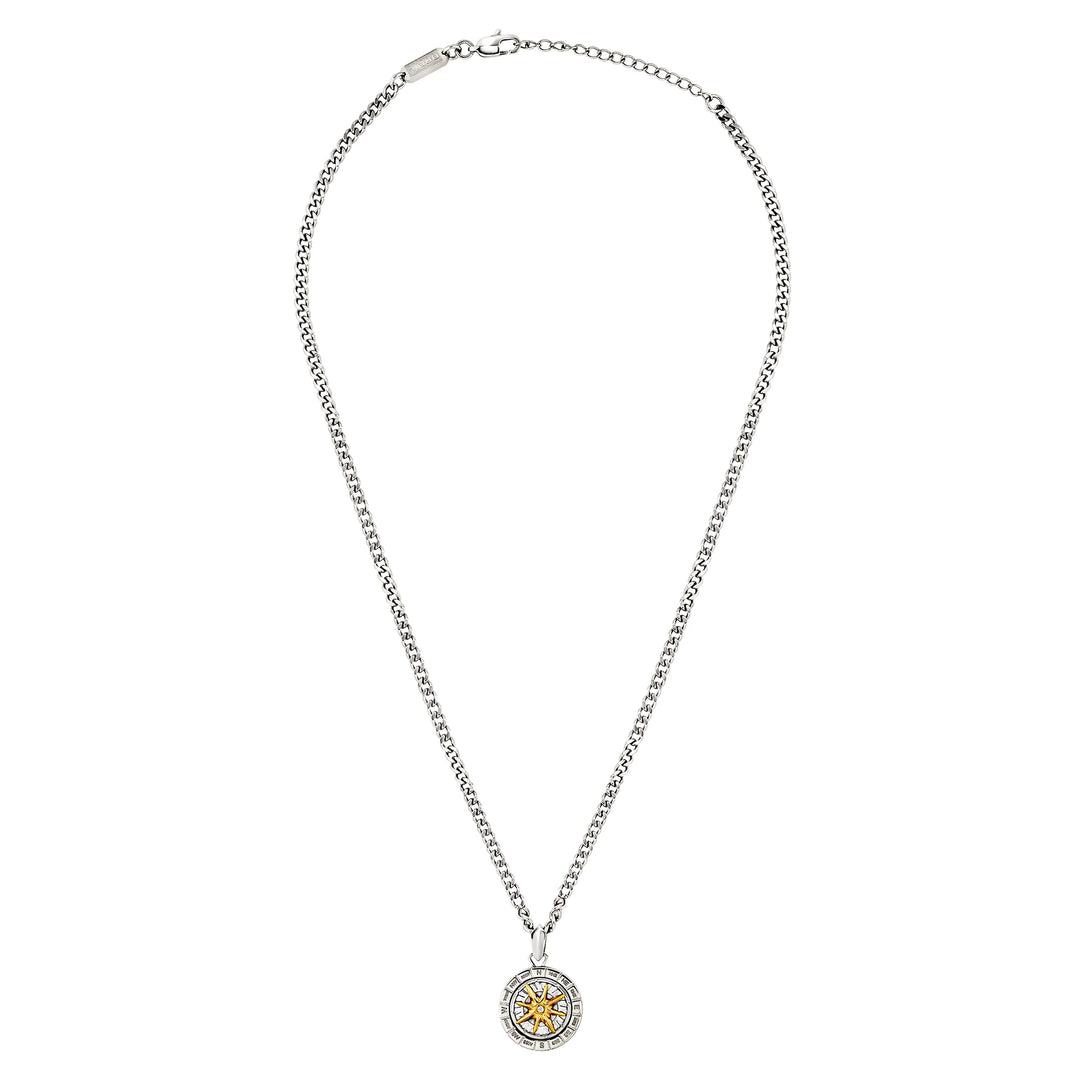 Breil Primal Compass Stahlhalsband TJ4169