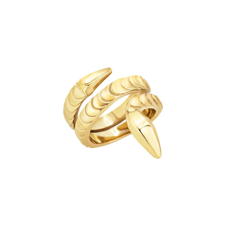 Breil anello Hypnotic acciaio finitura Pvd oro 14K TJ4211
