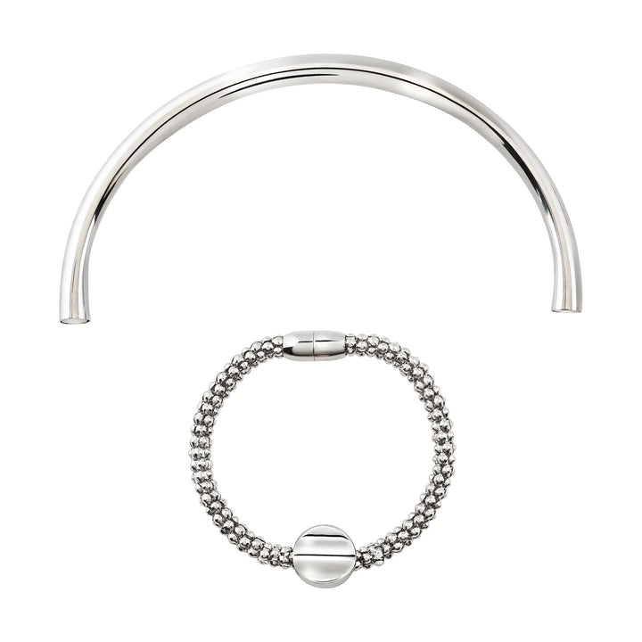 Collier ras du cou en acier Breil Magnetica System TJ4237