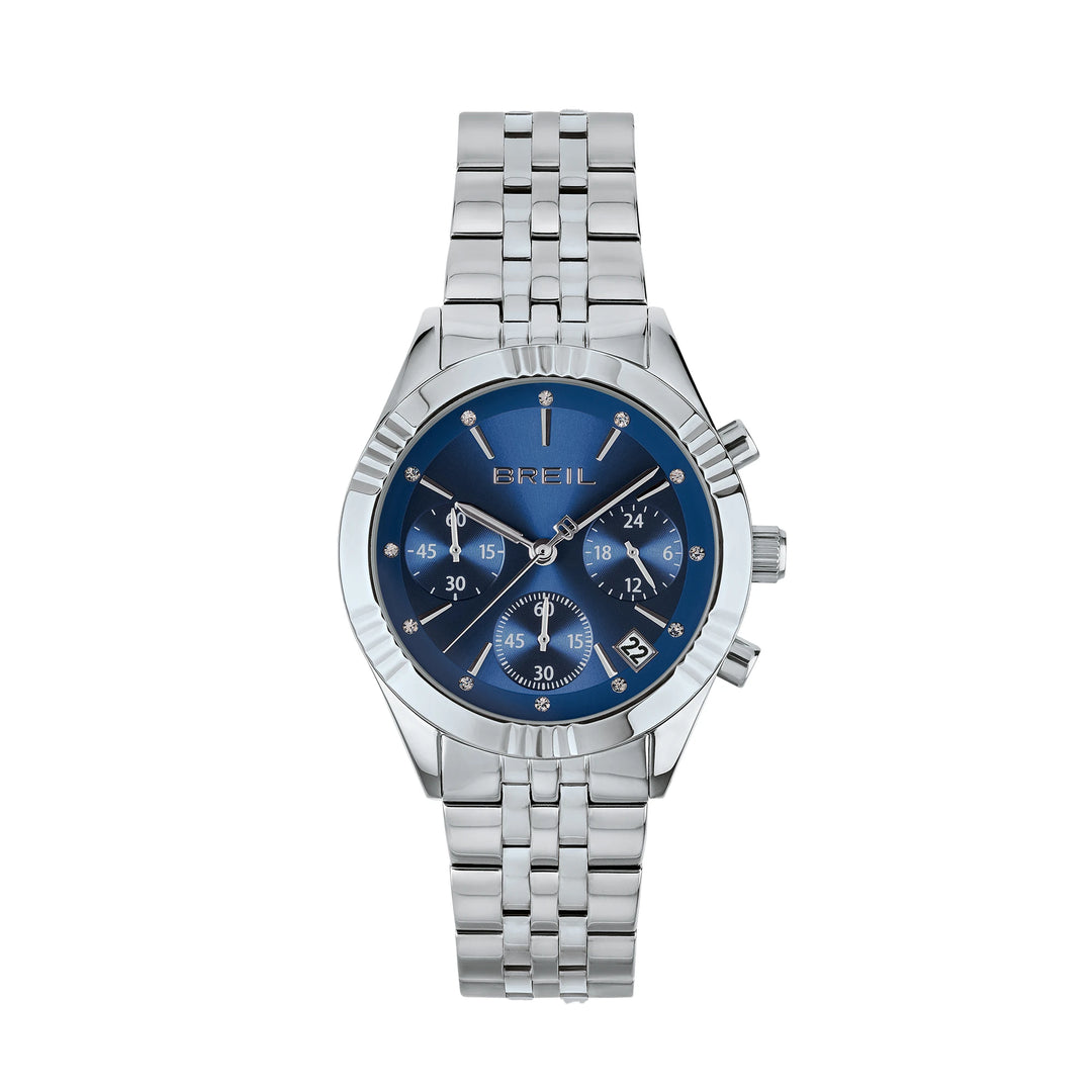 Breil orologio Stand Out Chrono 36mm blu quarzo acciaio TW2097