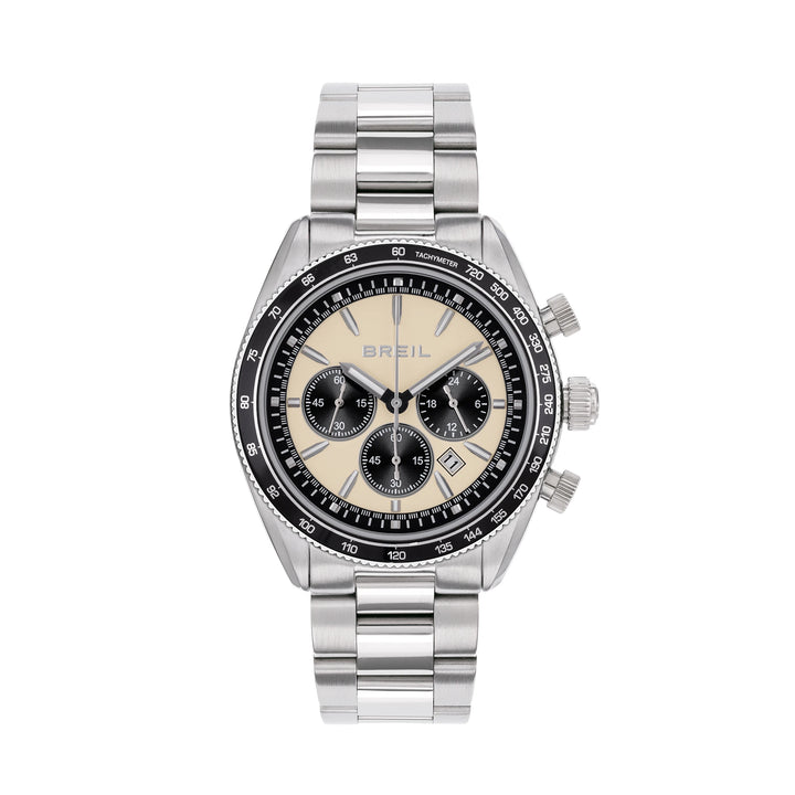 Breil orologio Vanguard Chrono 43mm beige quarzo acciaio TW2109