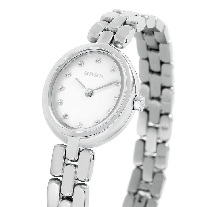 Breil Eclat watch 31mm silver quartz steel TW2123