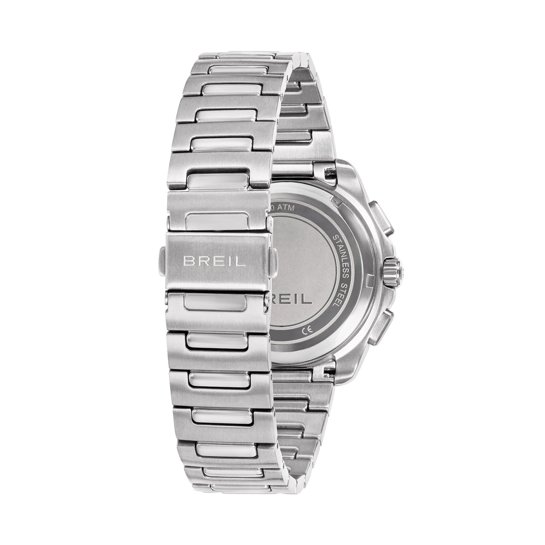 Montre Breil Retrofuture chrono 40mm acier quartz noir TW2129