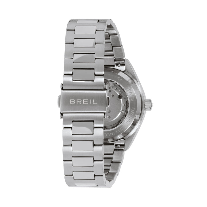Breil Sphera 40 mm blaue Automatik-Stahluhr TW2131