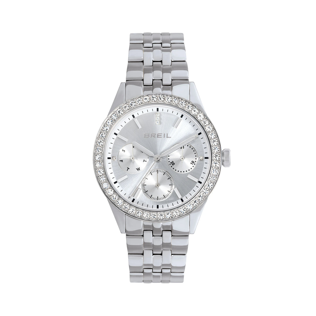 Breil Uhr Flurry 36mm Silber Quarzstahl TW2133