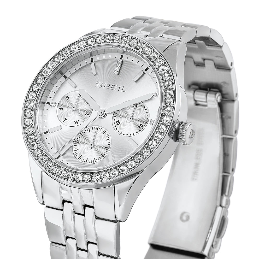 Breil Uhr Flurry 36mm Silber Quarzstahl TW2133