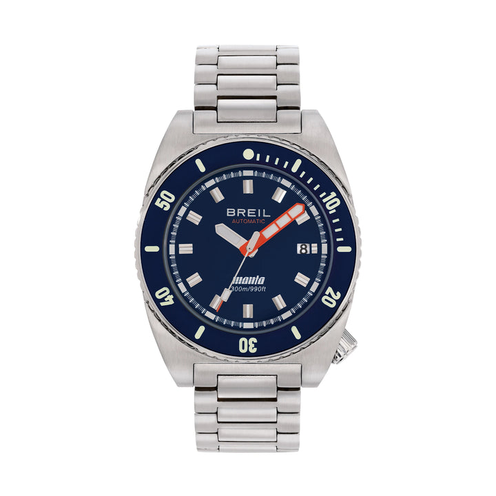 Breil orologio Manta Seeker 42mm blu automatico acciaio TW2180