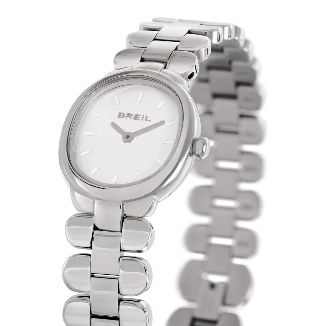 Montre Breil Tulle 22x24mm acier quartz blanc TW2197