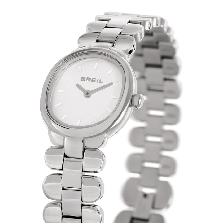Montre Breil Tulle 22x24mm acier quartz blanc TW2197