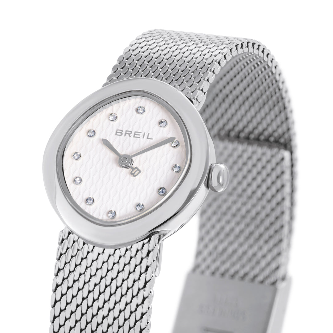 Montre Breil Primp 25mm acier quartz blanc TW2201