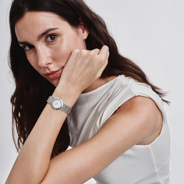 Montre Breil Primp 25mm acier quartz blanc TW2201