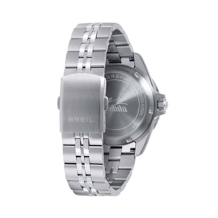 Breil watch Manta Heritage 42mm blue quartz steel TW2208