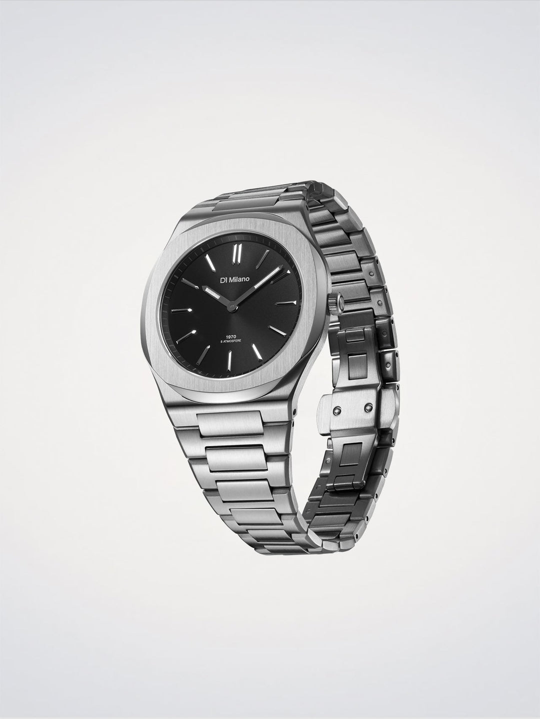D1 Milano Groovy Black Ultra Thin 39 mm D1-UHBJ01